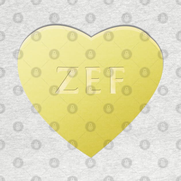 Zef Candy Heart - Lemon by LozMac